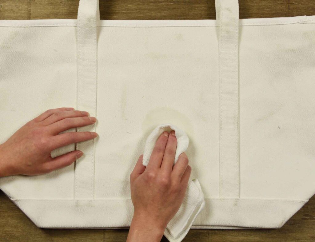 Wash a Canvas Tote Bag