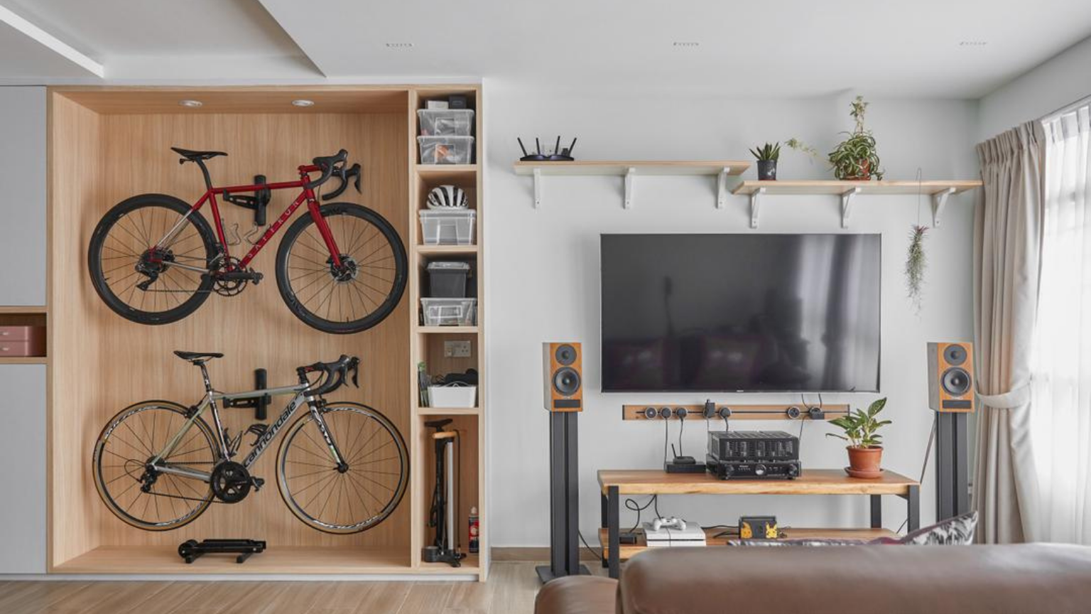 Bike storage ideas for small spaces
