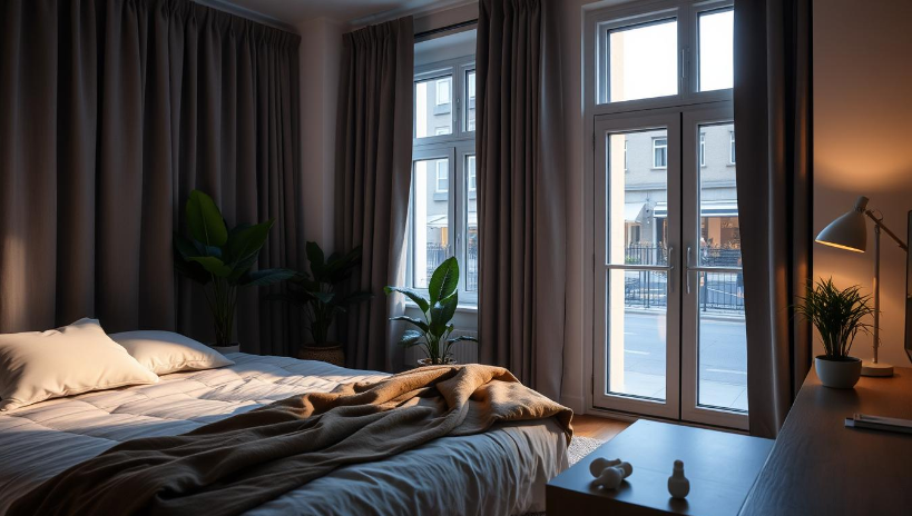 How to block out traffic noise in bedroom