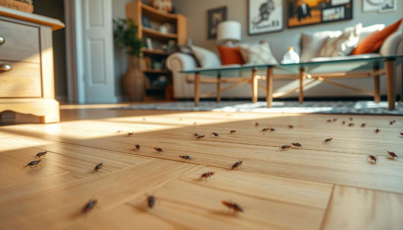 How long will fleas live in a house without pets
