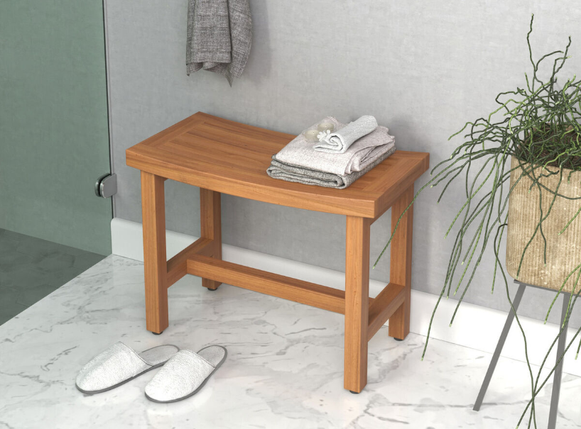 How to Clean a Teak Shower Bench