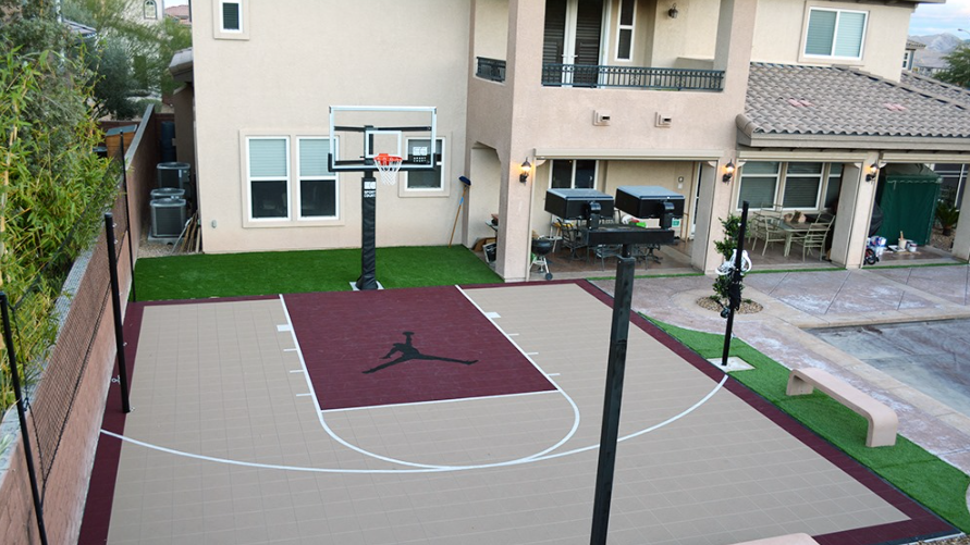 Install Your Own Backyard Basketball Court