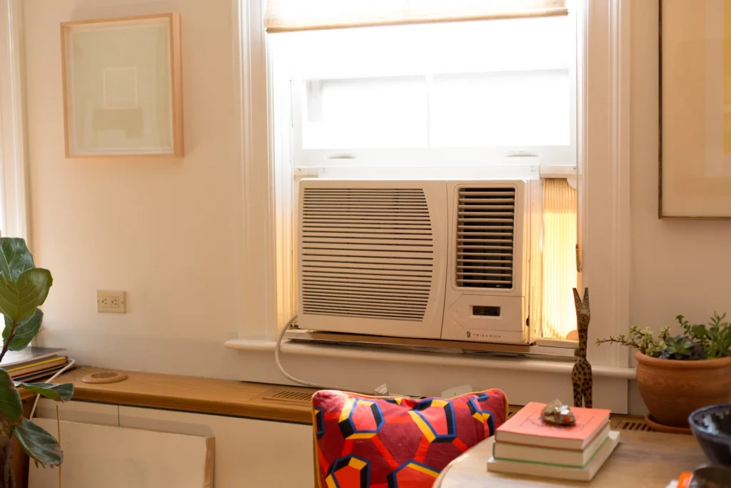 clean a window AC unit