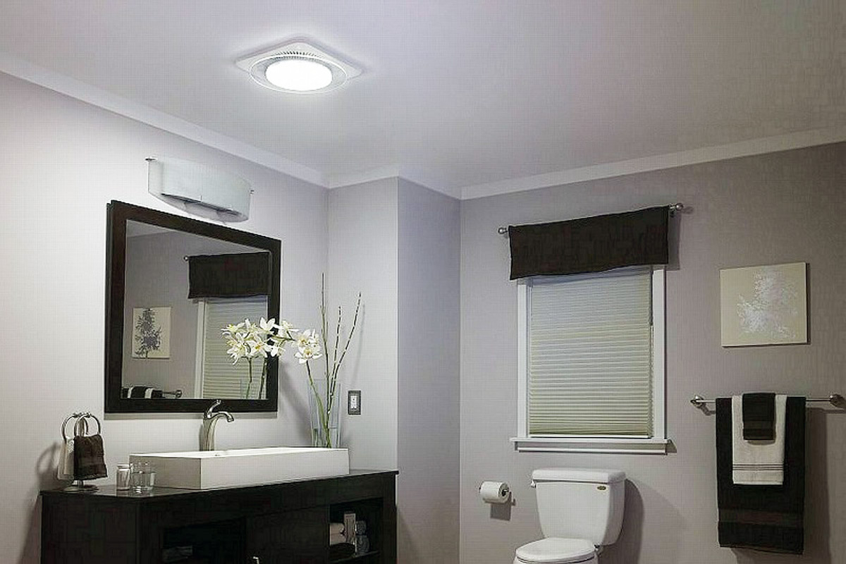 Replace a Bathroom Exhaust Fan with Light