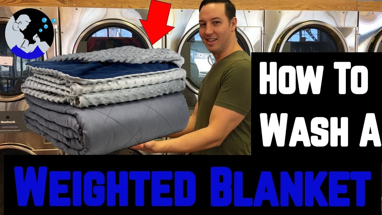 How to wash weighted blanket